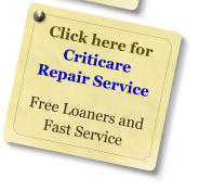 Click here for Criticare Repair Service  Free Loaners and Fast Service